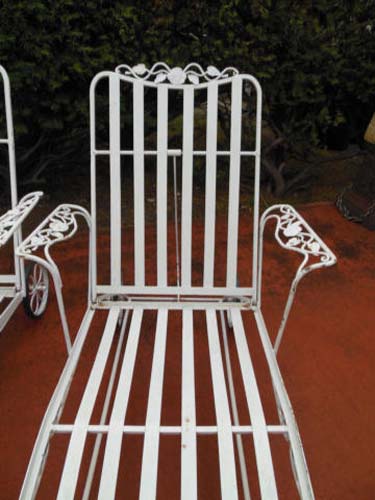 Chaises, Woodard Chantilly Rose SOLD