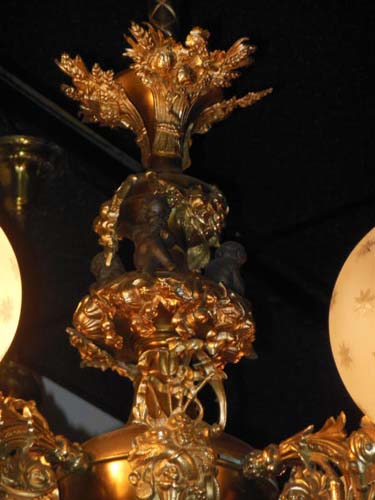 Rococco Revival 4 Arm Chandelier