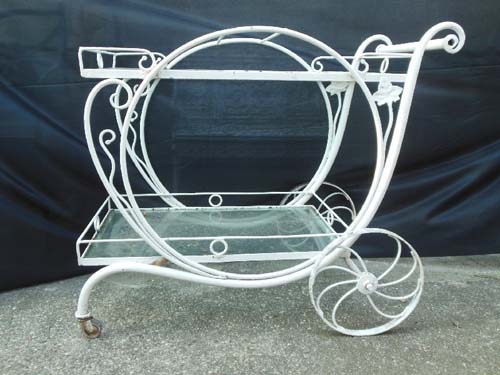 Tea Cart Vintage by Salterini SOLD others availabl