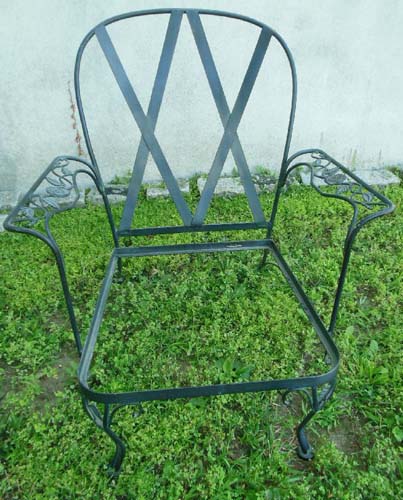 Garden Chair Chantilly Rose Woodard Sold