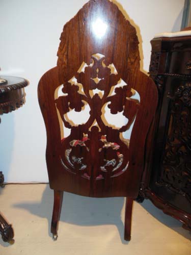Chair, Belter Victorian Slipper Chair