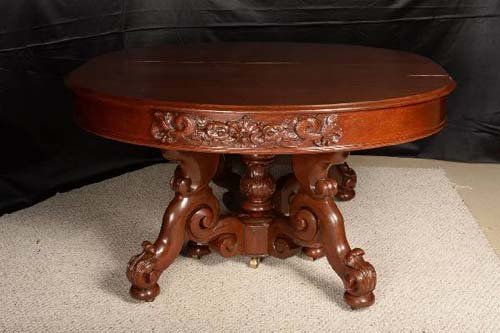Belter Victorian Banquet/Dining Table