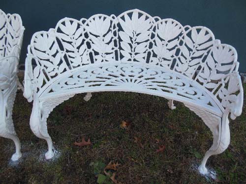 Benches Cast Iron. SOLD