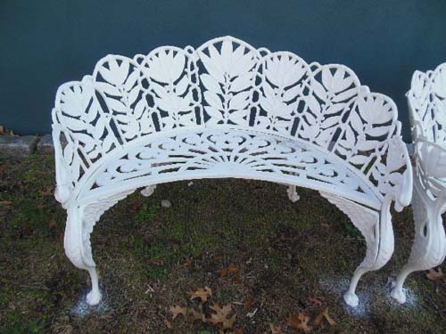 Benches Cast Iron. SOLD