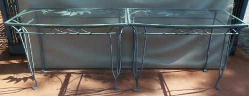 Salterini Pr Garden or Patio consoles SOLD