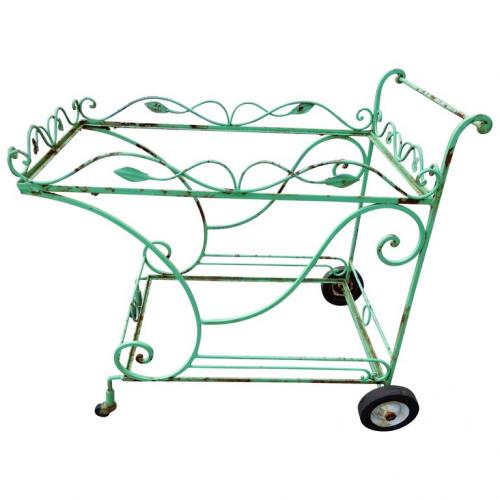 Vintage Salterini tea or bar cart SOLD