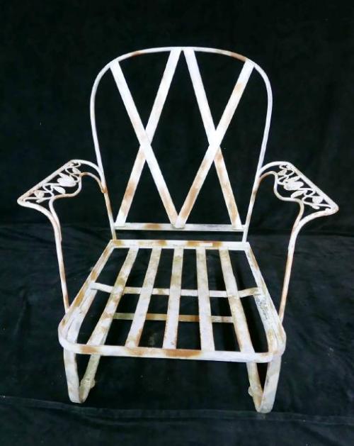 Woodard Chantilly Rose Arm Chair. SOLD