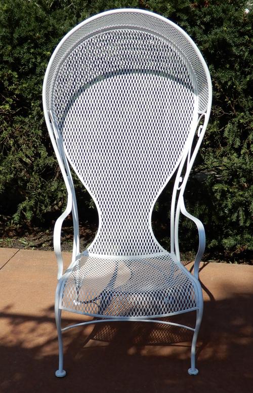 Woodard Hooded chair.