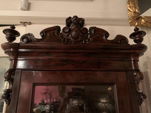 Victorian Rosewood Rococo Bookcase