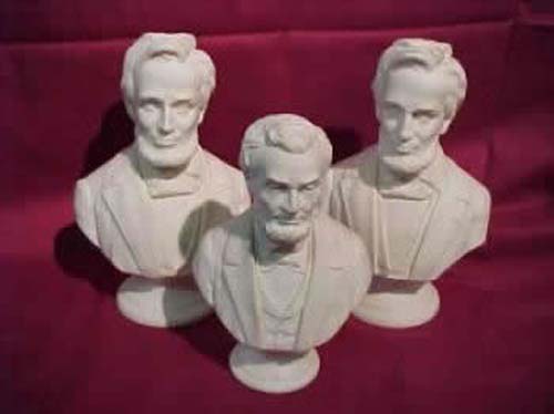 Parian Bust Of Lincoln