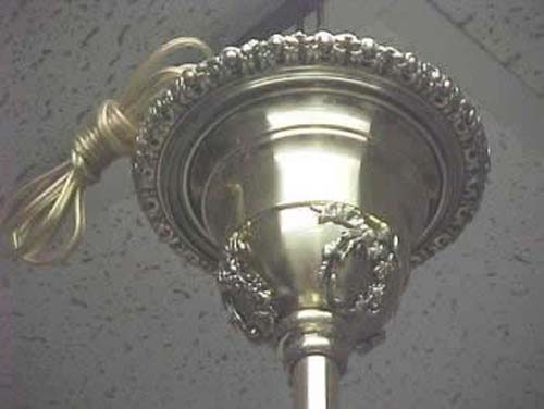 Pr of Figural Gas Sconces