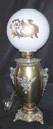  Cherub Kerosene Lamp - 206