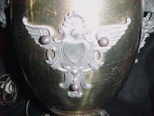  Cherub Kerosene Lamp - 206