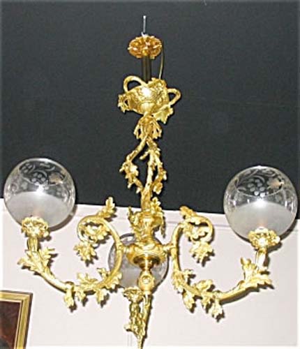 Pr of Rococco Gas Sconces