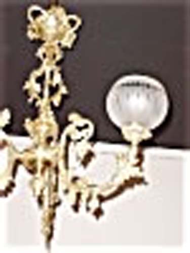 Pr of Rococco Gas Sconces