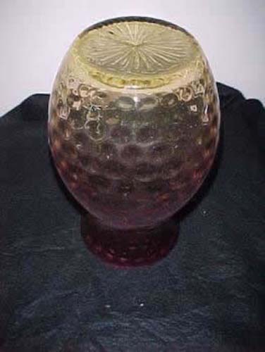 Amberina  Vase