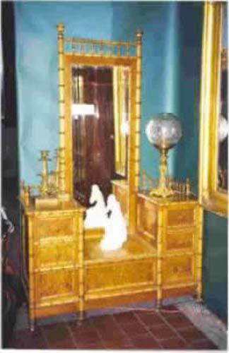 Victorian Faux Bamboo Dresser