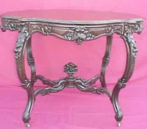 Rosewood Rococo Center Table Bogart Antiques