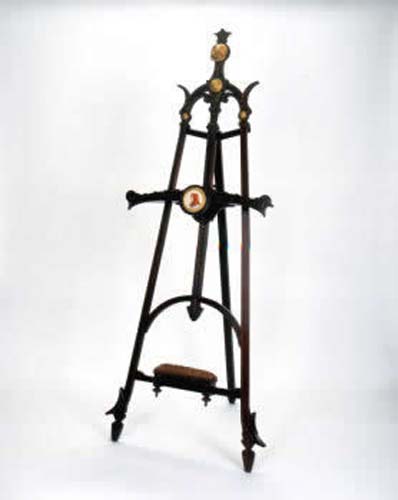 Victorian Rosewood Easel Attrib To Herter Bro