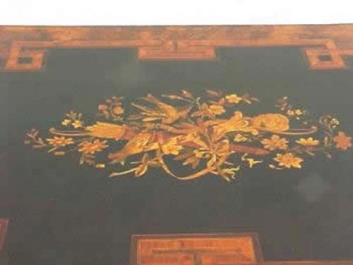 Victorian Renaissance Revival Inlaid Table