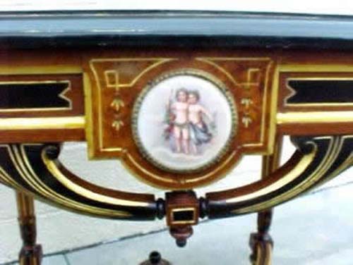 Victorian Renaissance Revival Inlaid Table