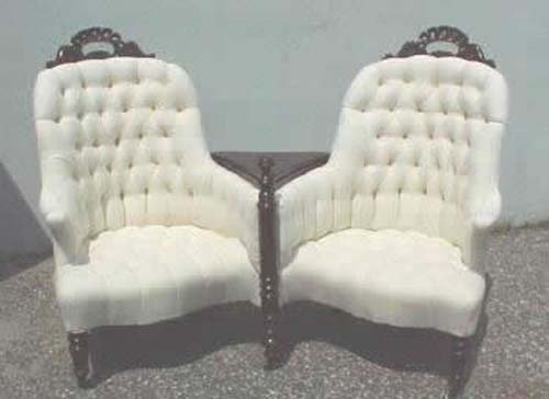 Belter Double Chair Loveseat, SOLD