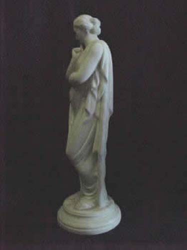 Classical Parian Figurine Of A Woman