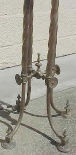 Victorian Brass & Longwy Stand SOLD