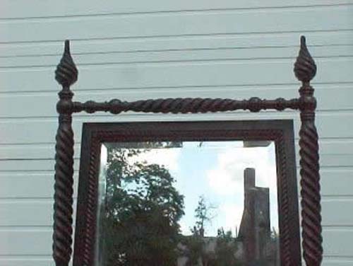 Victorian Hunzinger Style7’ T  Cheval Mirror SOLD