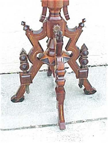 Victorian Renaissance Revival Inlaid Table