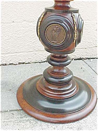 Victorian Renn Revival Bronze Mtd Table