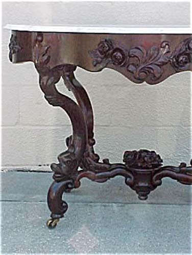 Victorian Belter Rosalie Rococo Table. SOLD