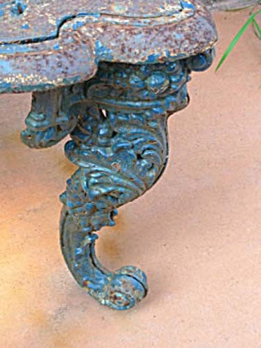 Victorian Cast Iron Garden Bench SOLD