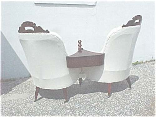 Belter Double Chair Loveseat-  SOLD