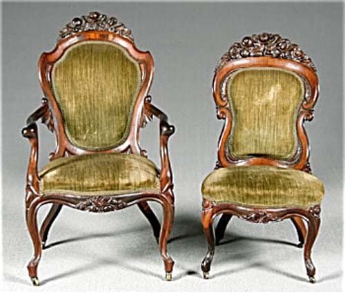 Victorian Belter Rosewood Chairs