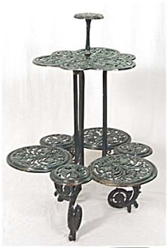Victorian Coalbrookdale Plant Stand