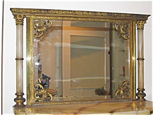 Bronze & Onyx Beveled Mirrored Etagare