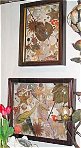 Victorian Shadow Boxes W/ Shells