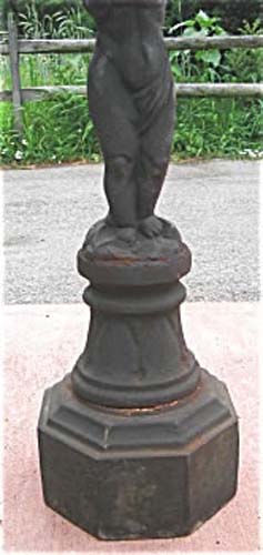  Vict. Cast Iron Cherub Bird Bath SOLD