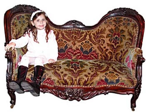 Belter Sofa Owned by Tom Thumb Sold to Ringling Mu