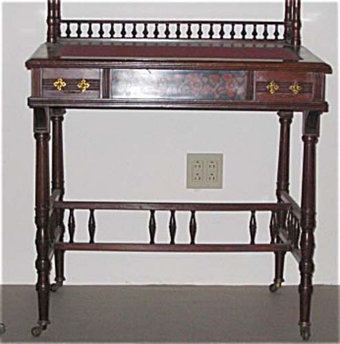 Victorian Desk/Etagare Attrib To Herter Bros