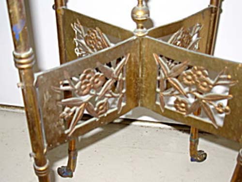 Victorian Aesthetic Brass  B & H Table SOLD