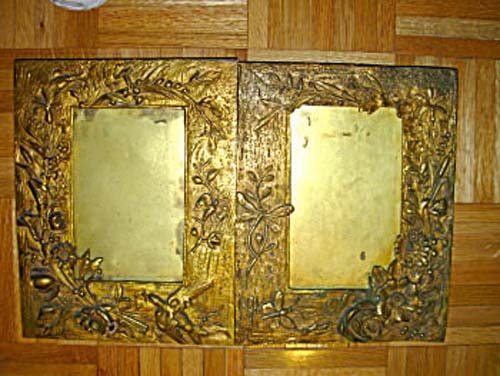 Pair of Bronze Aesthetic Frames SOLD
