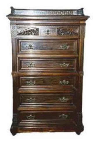 Joan Bogart Antiques Walnut Chest