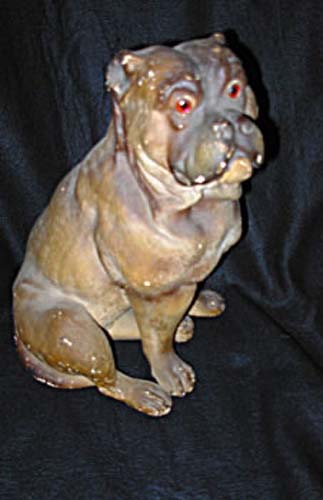 Antique Pug Dog  SOLD