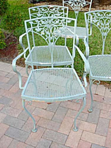 6 Vintage Woodard Armchairs SOLD