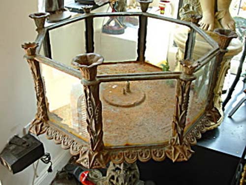 Victorian Fiske Cast Iron Terrarium SOLD