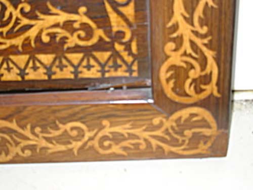 Victorian Rosewood & Inlay Sign