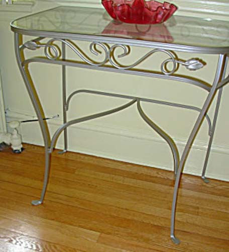  Salterini Wrought Iron Console Pr Tables SOLD