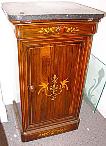 Antique Rosewood Nightstand